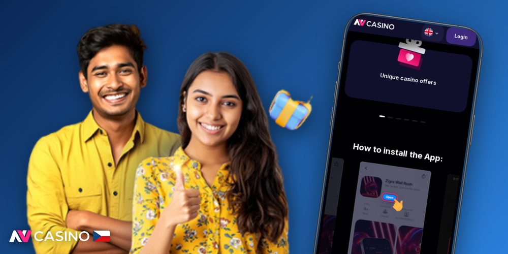 NV Casino android app na třech obrazovkách – lobby, slot a živé sázení