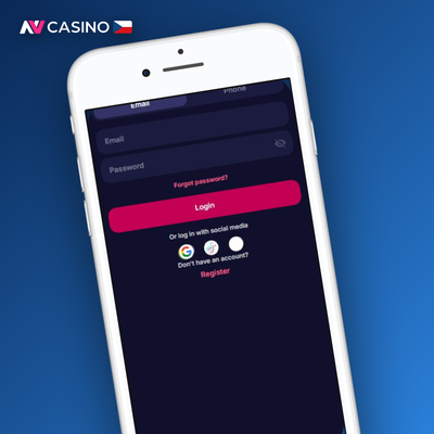 Registrace v NV Casino přes e-mail s plnou kontrolou nad heslem a osobními údaji