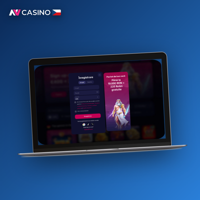 Přihlášení do NV Casino přes sociální sítě TikTok nebo Twitter během okamžiku