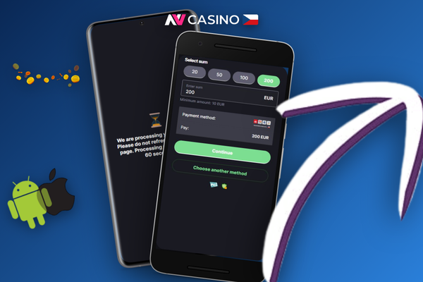 Infografika porovnávající kartu, e-peněženku a kryptoměnu pro vložení peněz v NV Casino